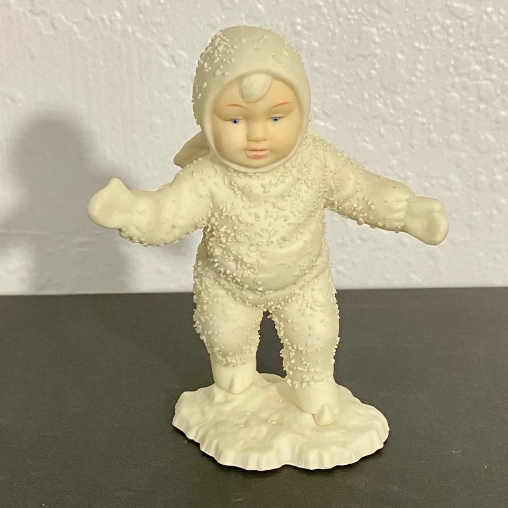 Vintage Dept 56 Snowbabies “All Fall Down” #7984-7 Set of 4 Figurines